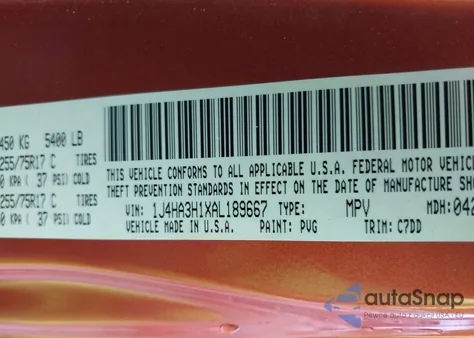 2010 Jeep Wrangler Unlimited Sport from USA, damaged, VIN 1J4HA3H1XAL189667